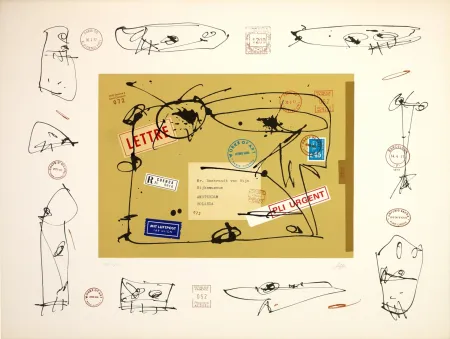 Lithografie Saura - Rembrandt Van Rijin