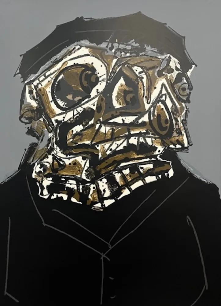 Zeefdruk Saura - Remembrandt