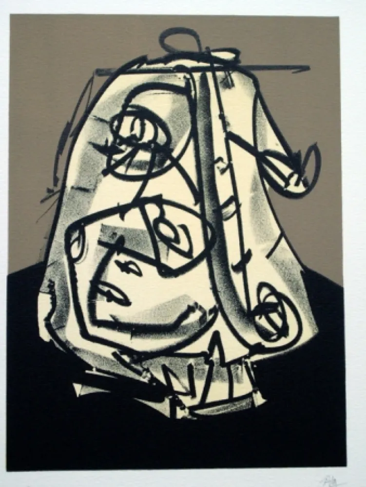 Lithografie Saura - Retrato