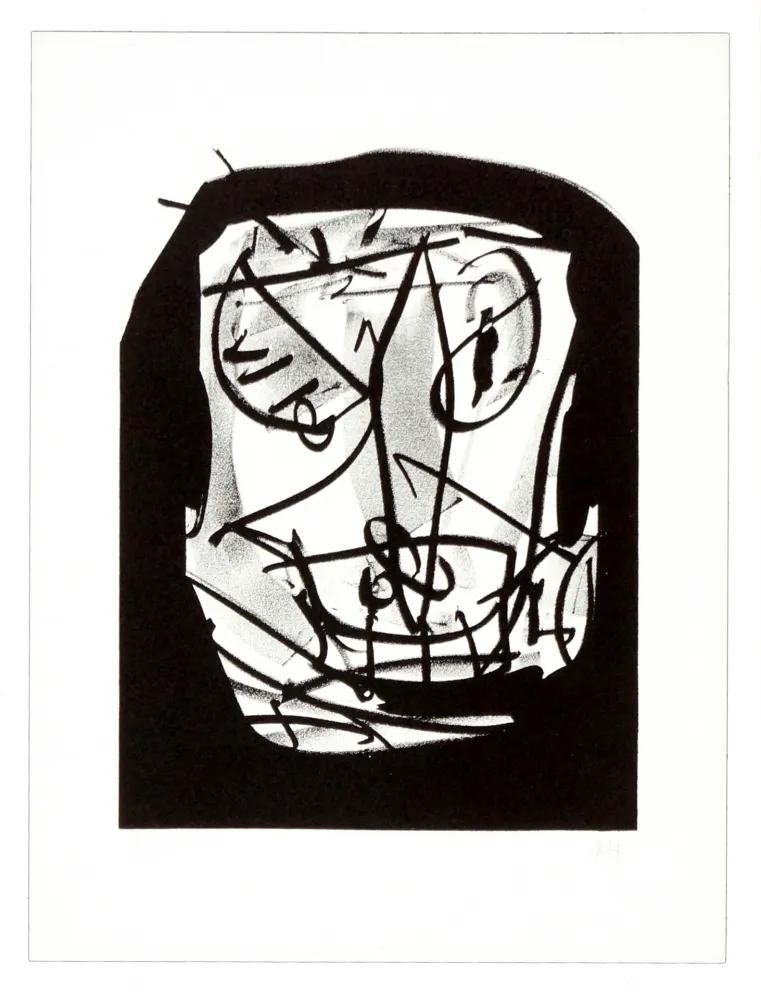 Lithografie Saura - Retrato