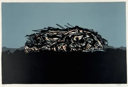 Lithografie Saura - Retrato imaginario de Goya