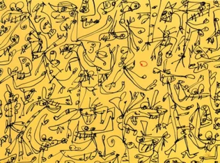 Lithografie Saura - Sans titre