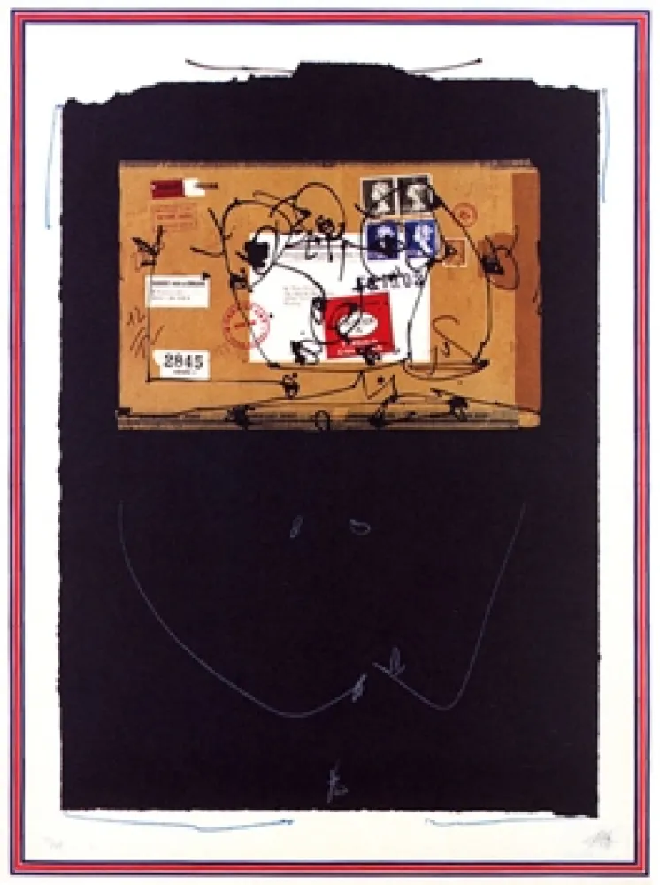 Lithografie Saura - Sans Titre