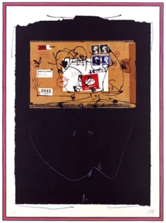 Lithografie Saura - Sans Titre