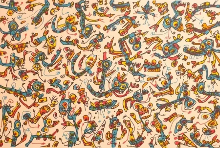 Lithografie Saura - Serie Abierta IV