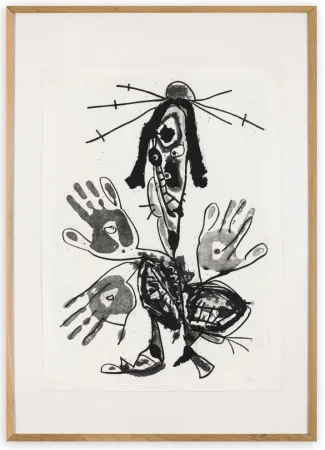 Ets En Aquatint Saura - Sylvia (Novisaurias)