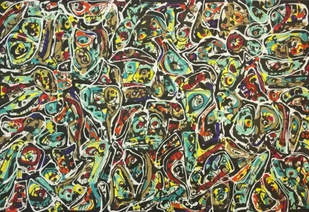 Lithografie Saura - The Danger of the Link 