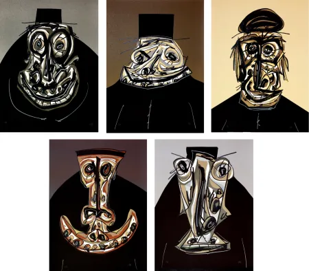 Lithografie Saura - Un chair d'ombre