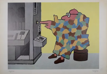 Lithografie Savignac - Douce France