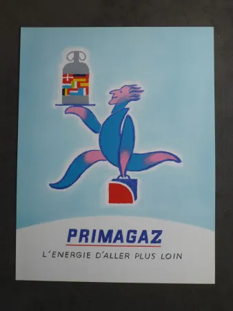 Poster Savignac - Primagaz l'énergie d'aller plus loin 