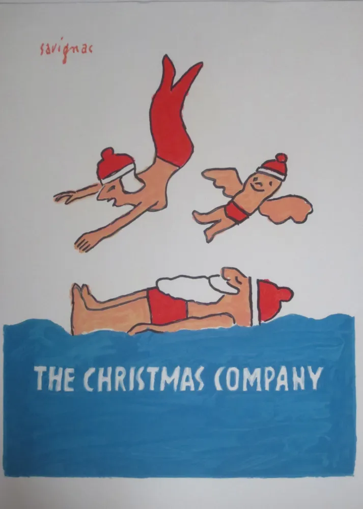 Lithografie Savignac - The christmas company