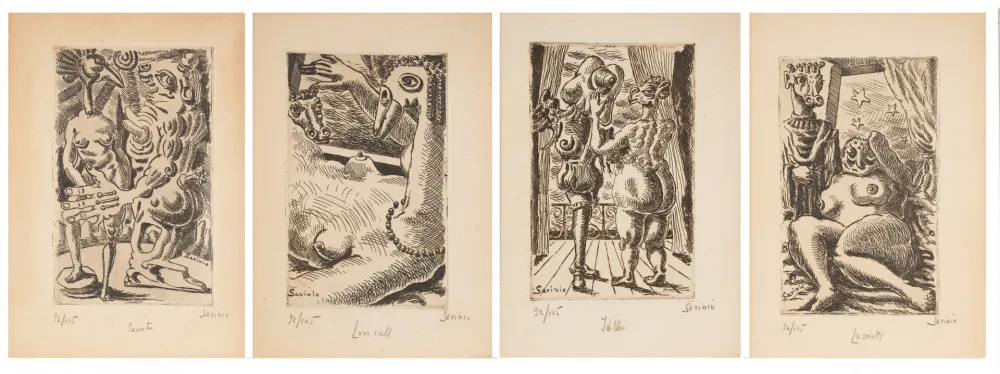 Ets Savinio - Stratagemmi d'amore