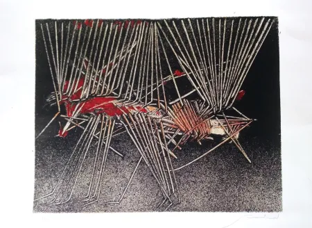 Lithografie Scanavino - Composizione