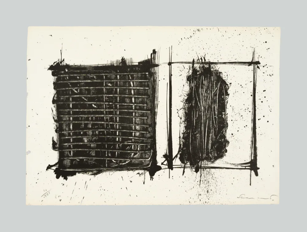 Lithografie Scanavino - Composizione