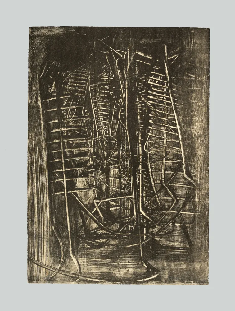 Lithografie Scanavino - Composizione