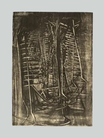 Lithografie Scanavino - Composizione