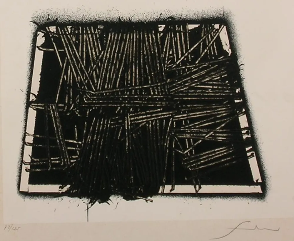 Lithografie Scanavino - SENZA TITOLO