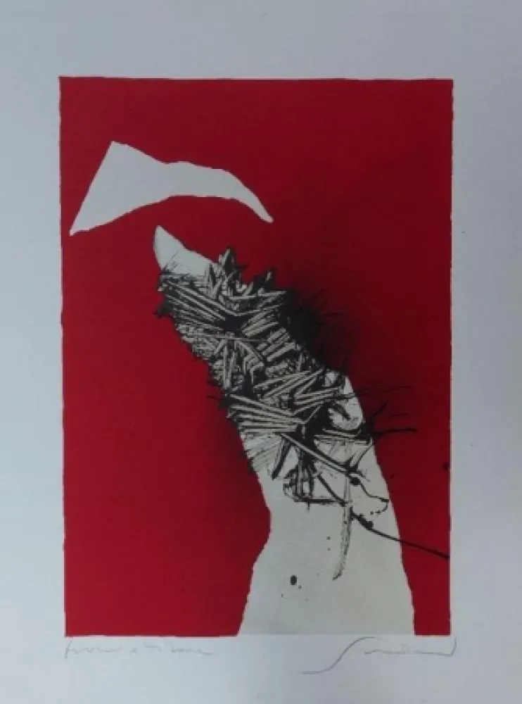 Lithografie Scanavino - Senza titolo