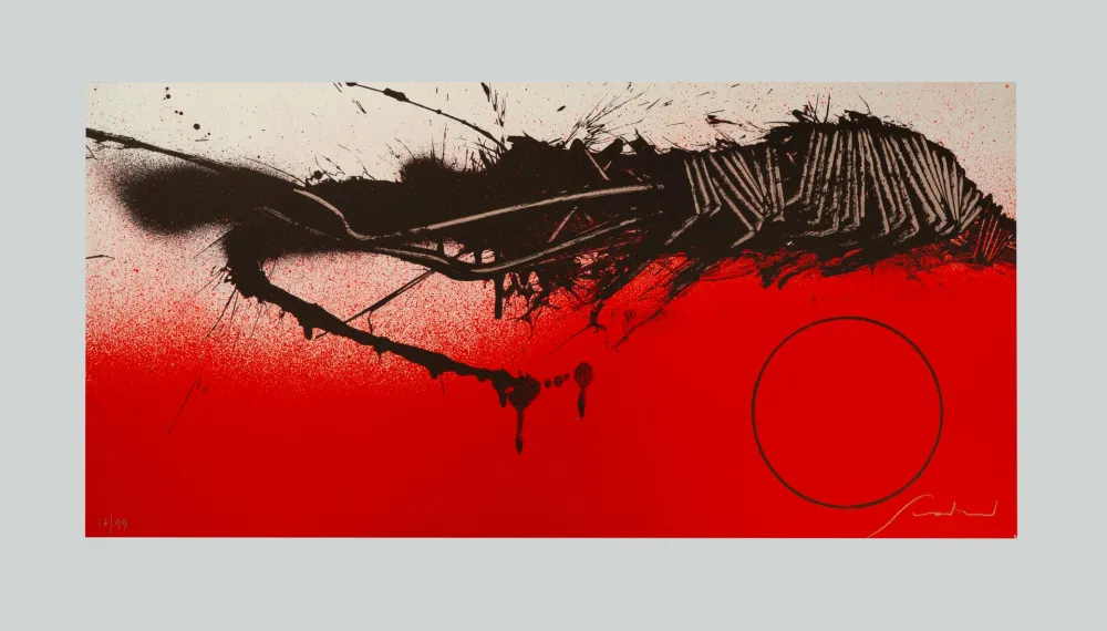 Zeefdruk Scanavino - Tramature (A)