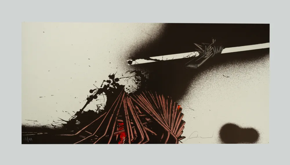 Zeefdruk Scanavino - Tramature (B)