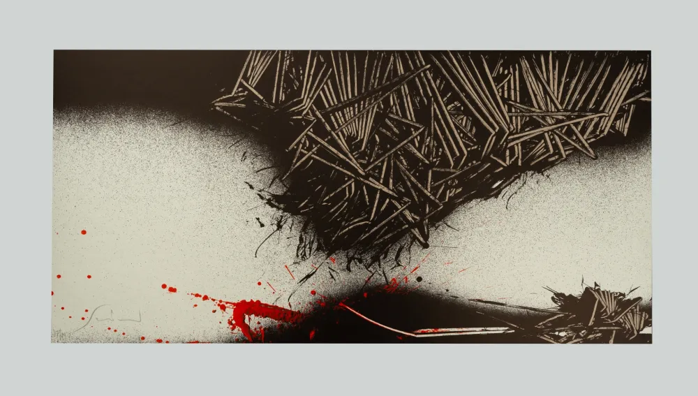 Zeefdruk Scanavino - Tramature (E)