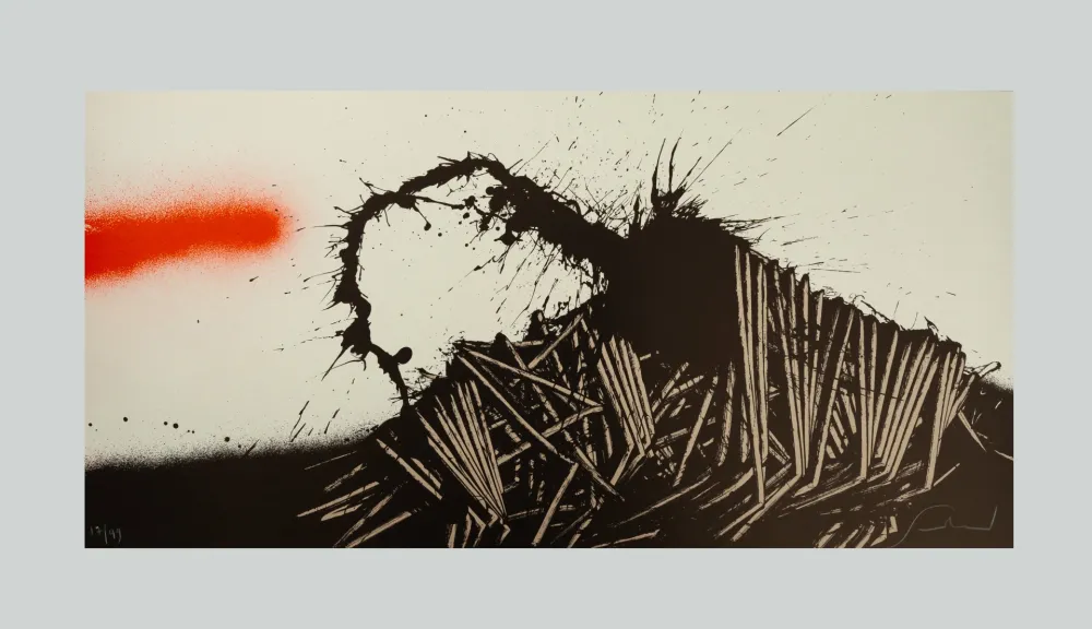 Zeefdruk Scanavino - Tramature (L)