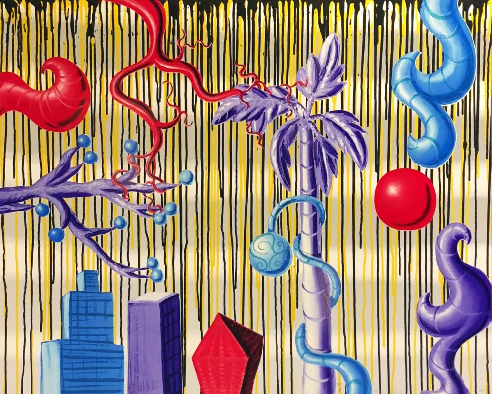 Zeefdruk Scharf - Acid Rain