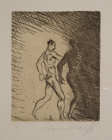 Ets Scharff - Schreitendes Paar