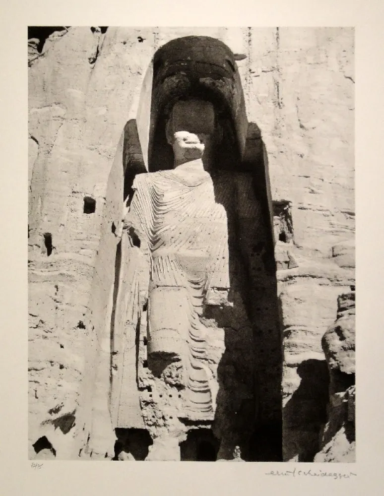Geen Techniek Scheidegger - Buddha-Monument im Bamiyan-Tal, Afghanistan