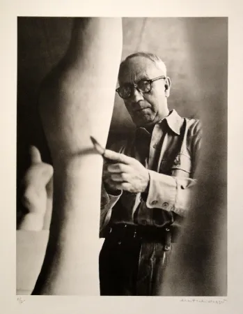 Fotografie Scheidegger - Hans Arp