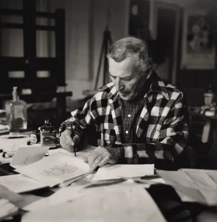 Fotografie Scheidegger - Marc Chagall, um 1970. 