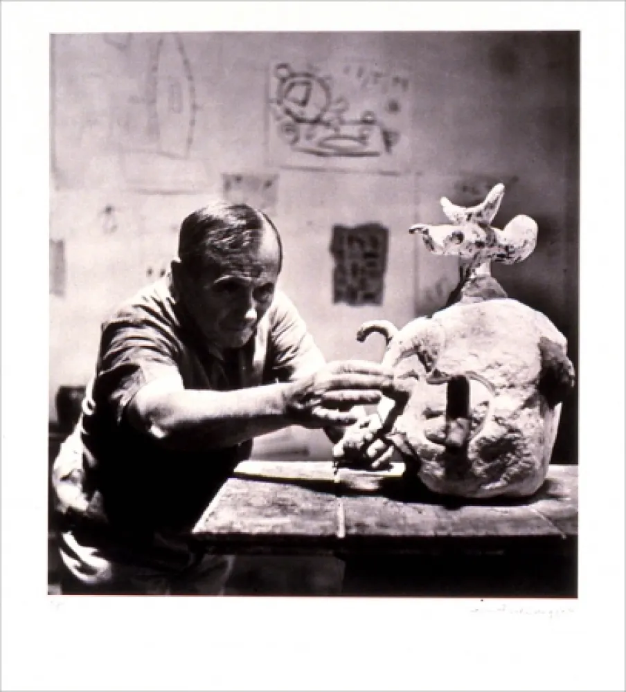 Lithografie Scheidegger - Miro traces d' une rencontre