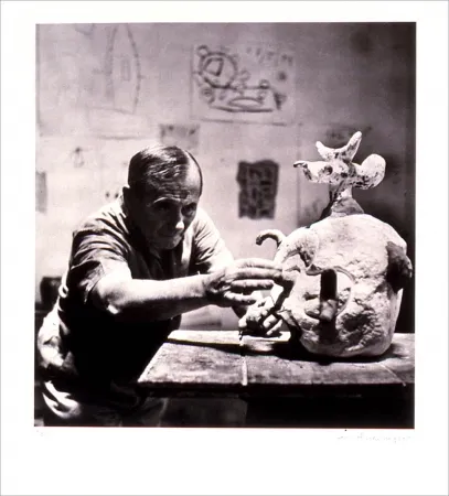 Lithografie Scheidegger - Miro traces d' une rencontre