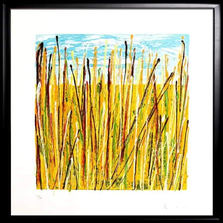 Zeefdruk Schifano - Campo di grano
