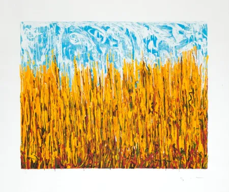 Zeefdruk Schifano - Campo di pane