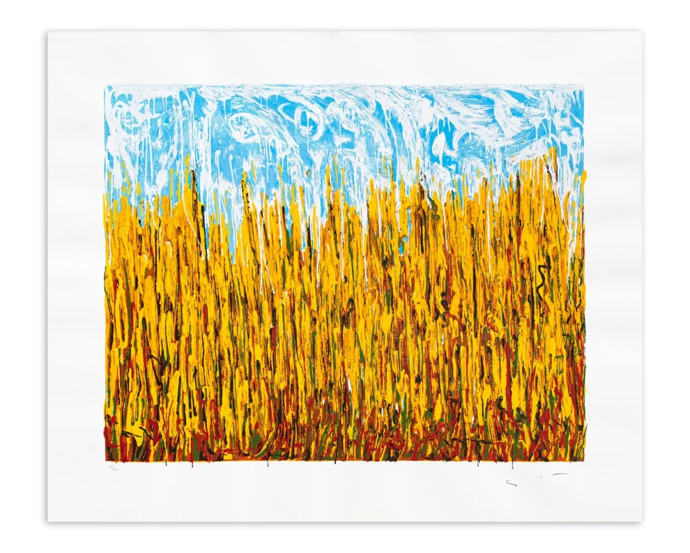 Zeefdruk Schifano - Campo di pane