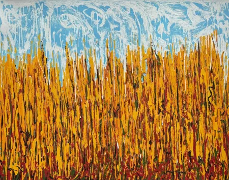 Zeefdruk Schifano - Campo di pane