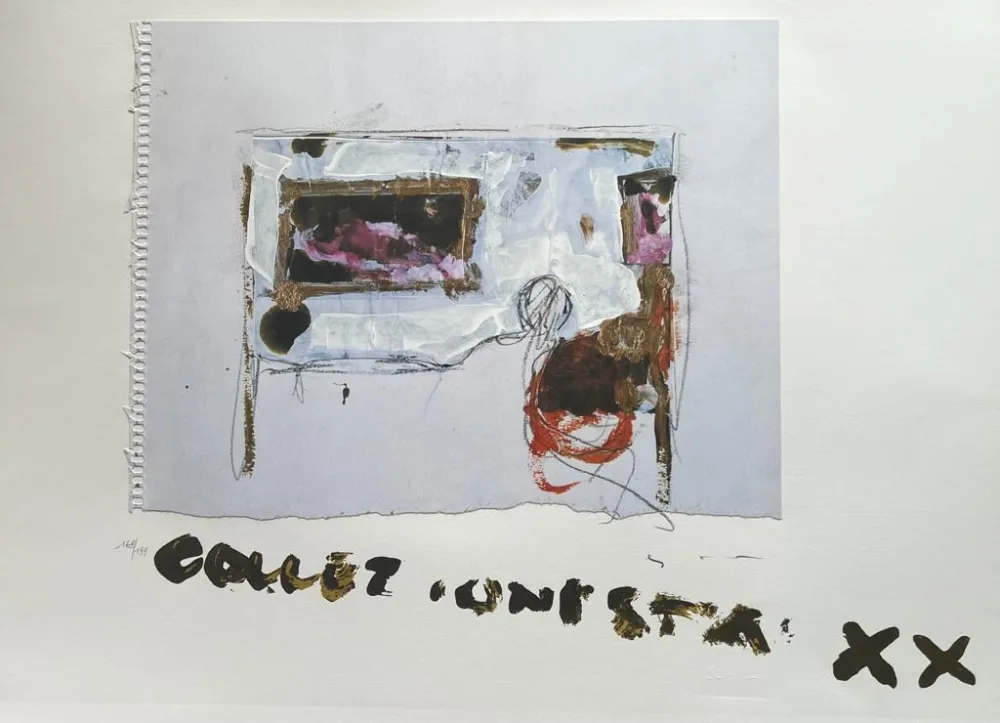 Zeefdruk Schifano - Collezionista