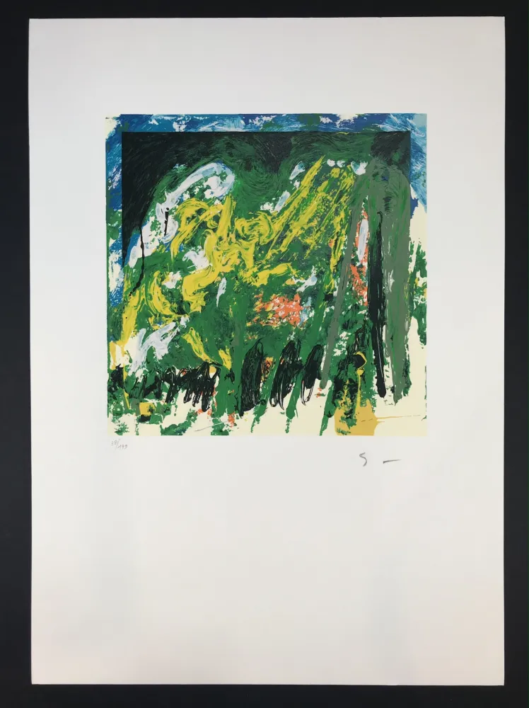 Zeefdruk Schifano - Declino