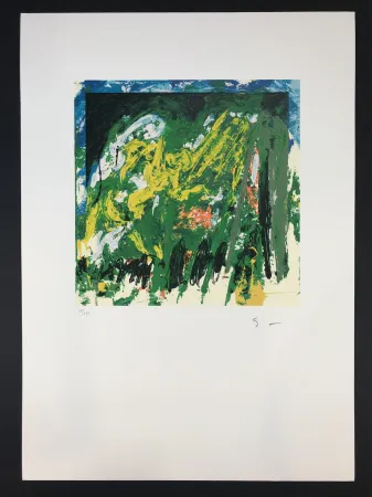 Zeefdruk Schifano - Declino