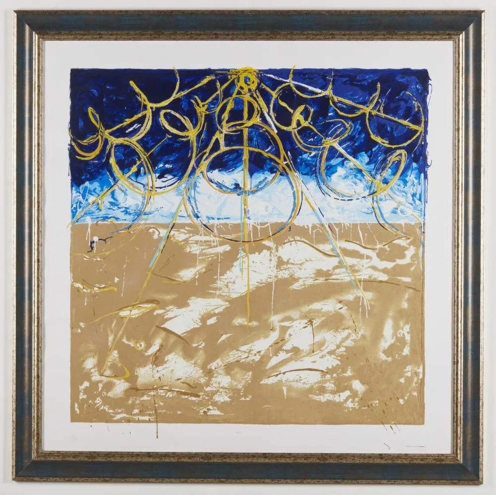 Zeefdruk Schifano - Deserto