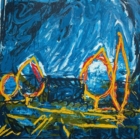 Zeefdruk Schifano - Esterno