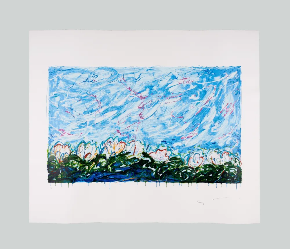 Zeefdruk Schifano - Gigli d'acqua