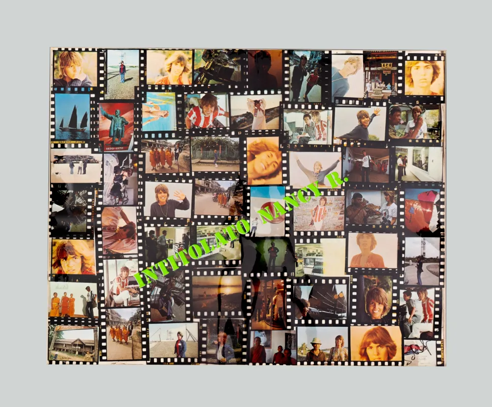 Lithografie Schifano - Intitolato a Nancy R.