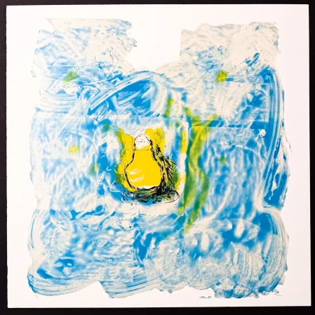 Lithografie Schifano - Mario Schifano (1934–1998) - In luce - Lithograph with screen printing on paper - 1988