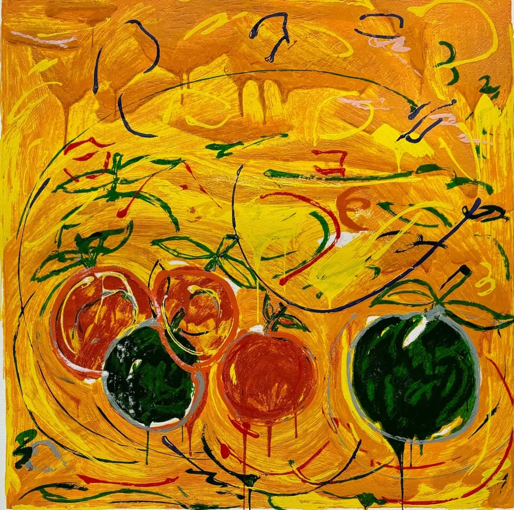 Zeefdruk Schifano - Natura