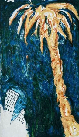 Zeefdruk Schifano - Palma