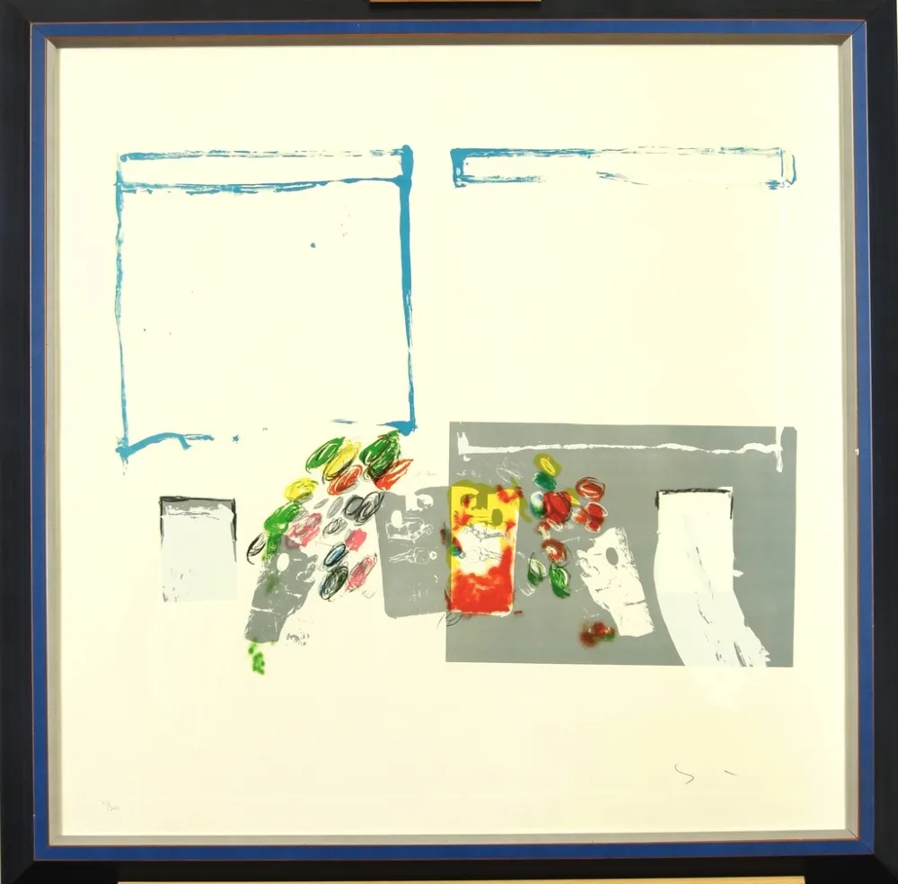 Lithografie Schifano - Pittore Italiano