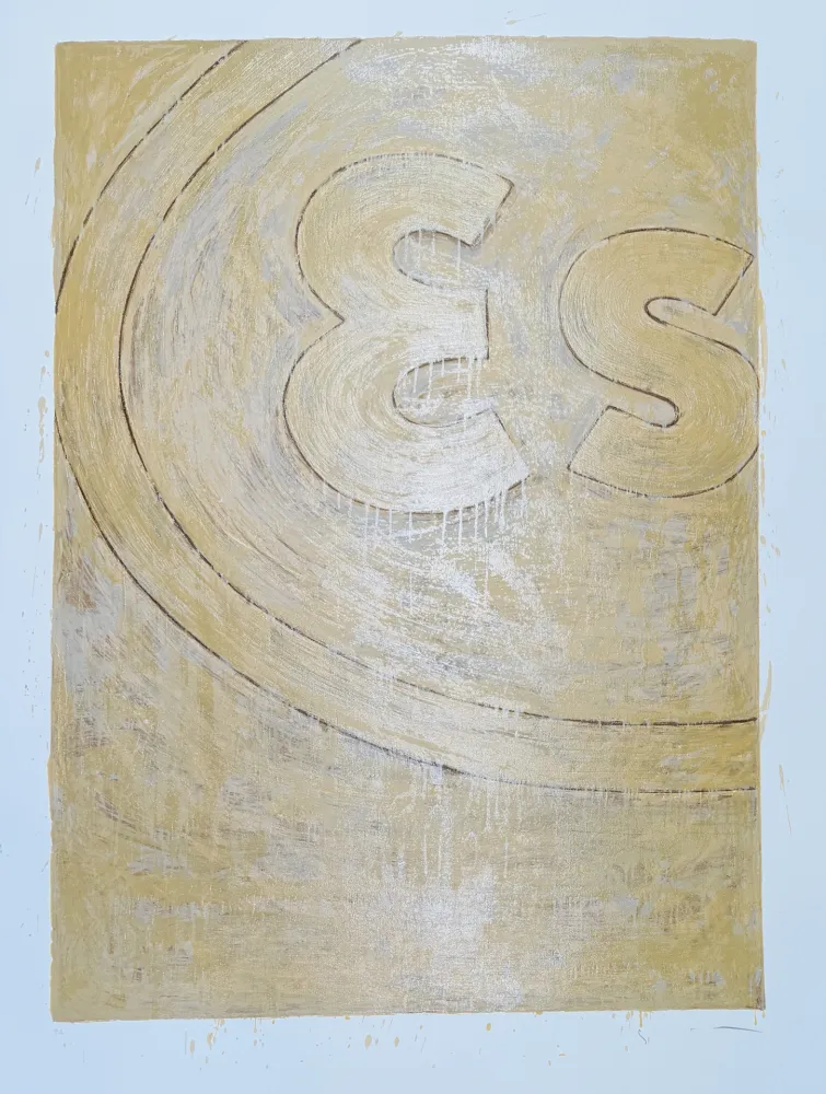 Zeefdruk Schifano - Propaganda (particolare)