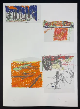 Zeefdruk Schifano - Senza titolo